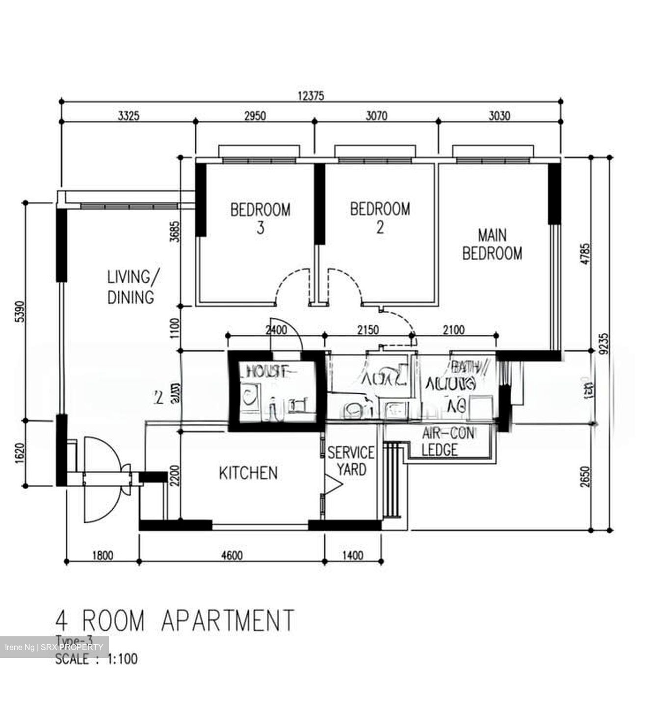 Blk 93B Telok Blangah Parcview (Bukit Merah), HDB 4 Rooms #540795761